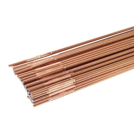 Forney Brazing, TIG, Steel Rod, 3/32 in x 36 in, 5 Pound 42335